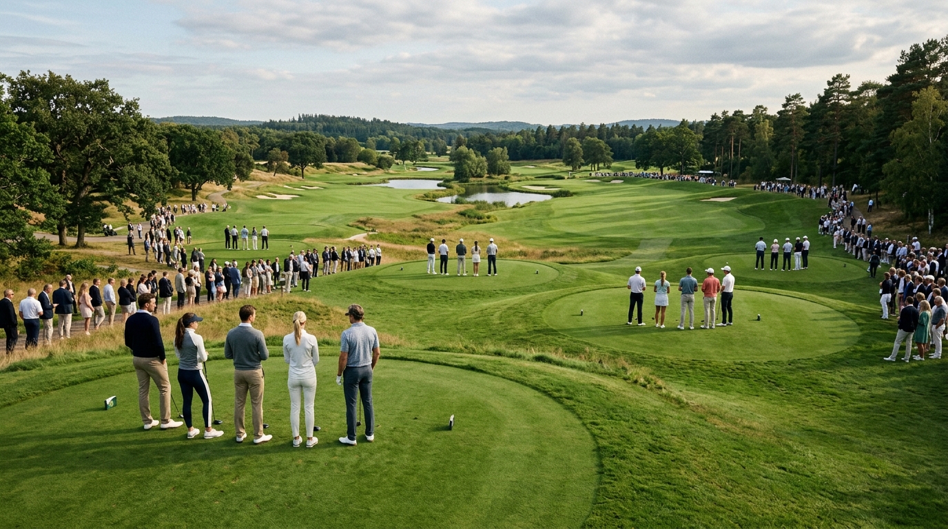 Gleichzeitiger Start am Platz