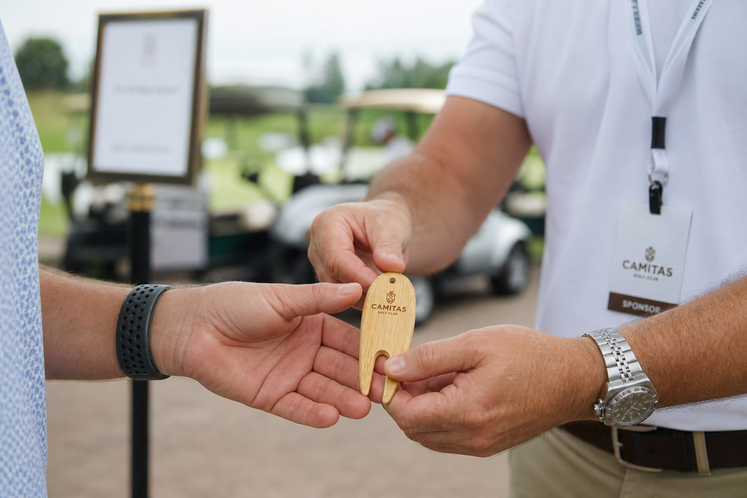 Edles Golf-Sponsorengeschenk